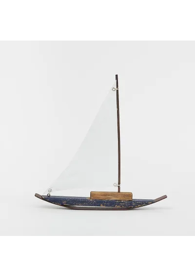 Wooden and metal GE91 Batela sailboat D2066 3