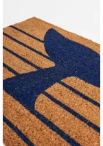 Blue Whale Tail Coconut Batela doormat D1351 2