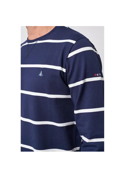 Camiseta marinera de manga larga para hombre Batela A2444 ma/cu2 4