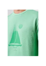 Sudadera Batela con velero verde para hombre a2449 gg 2