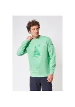 Green sailboat sweatshirt for men Batela a2449 gg