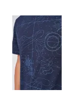 Camiseta Batela de hombre con cartografía náutica a2443 2