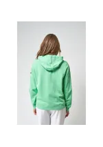 Sudadera mujer Batela verde capucha ancla a2492 gg 4