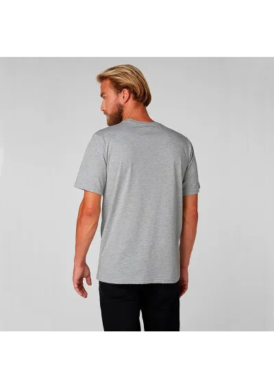 Camiseta Helly Hansen logo de hombre gris 33979 950 2