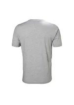 Camiseta Helly Hansen logo de hombre gris 33979 950 3