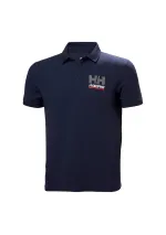 Navy blue Tactel® HP Race Helly Hansen Polo Shirt for Men 34293
