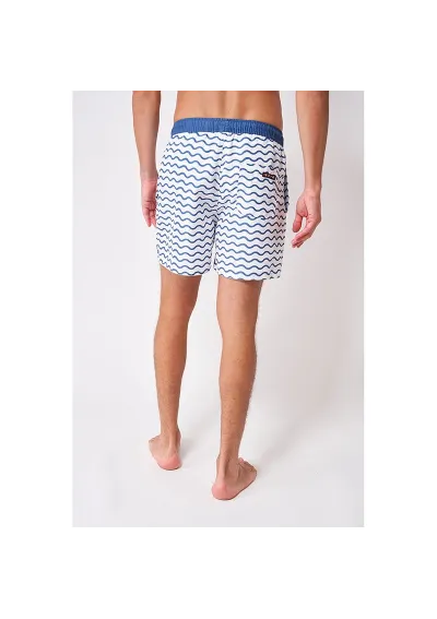 Batela swim shorts for men with wavy blue stripes a2322 ocb 3