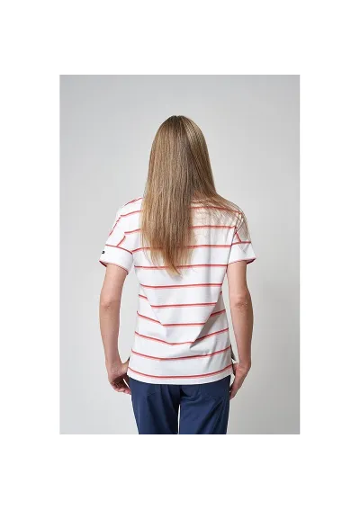 Camiseta de mujer Batela de rayas de manga corta A2461 muc38 3