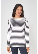 Batela women's striped long sleeve T-shirt A2065 cu/ma 3