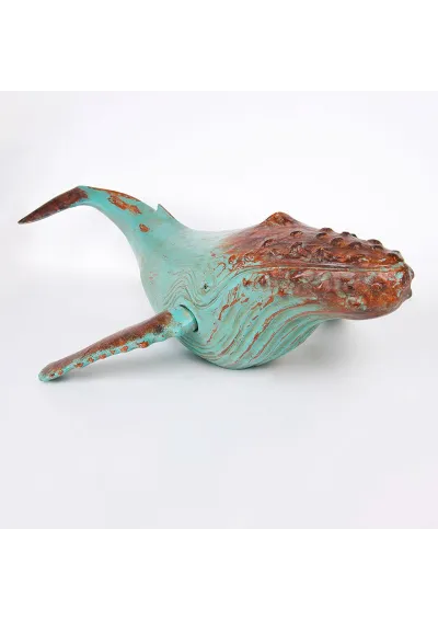 Resin Humpback Whale Figurine by Batela D1528 2