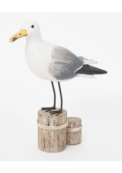 Gaviota de madera y metal de Batela D2254