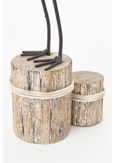 Gaviota de madera y metal de Batela D2254 2