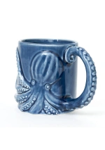 Blue octopus mug by Batela D7287