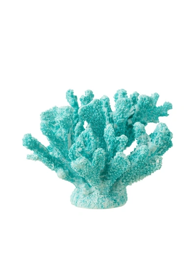 Coral de resina turquesa mediano 40511