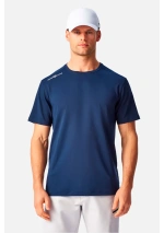 Camiseta Fast Dry Henri Lloyd azul marino con protección uv50