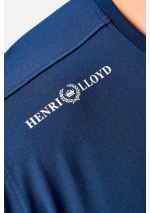 Navy blue Fast Dry Henri Lloyd T-shirt with UV protection 7