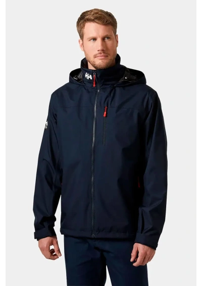 Navy blue Helly Hansen Crew 2.0 Hooded Jacket 34443 597