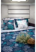 Cojín reversible Ibiza corales 60cm de Marine Business 54702 2