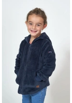 Chaqueta polar infantil Batela N2057 azul marino 4