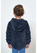 Chaqueta polar infantil Batela N2057 azul marino 2