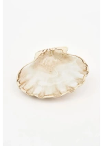 Set of 2 Large Shell Ceramic Bowls by Batela D8108 11