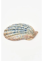 Set of 2 Large Shell Ceramic Bowls by Batela D8108 15