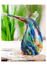 Whale Tail Glass Sculpture 59376
