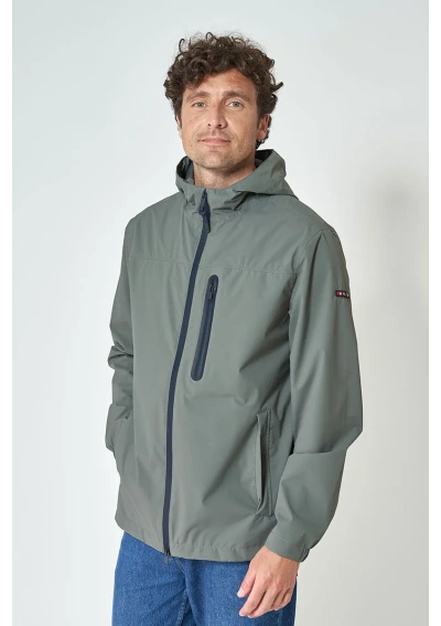 Batela Men's Heat-Sealed Raincoat C3220 CA-GR