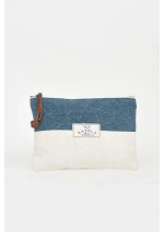 Batela Two-Tone Toiletry Bag D7771 blue
