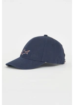 Gorra de Niño con tiburón bordado de Batela N1926 azul marino 6