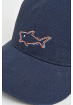Gorra de Niño con tiburón bordado de Batela N1926 azul marino 4