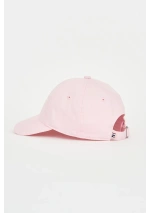 Gorra de niña con ancla bordada de Batela N1898 rosa 7