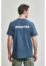 Camiseta Amarras Windward azul con nudo blanco 4