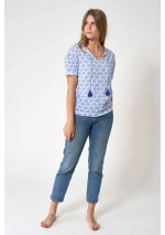 Blusa Playera de Conchas Batela A1923 3