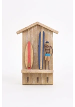 Cuelgallaves Surfero con caseta de Madera de Batela D2775 4