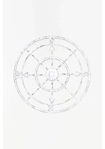 White wall Compass Rose of Batela D2662
