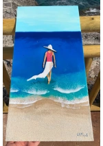 "Walks by the Sea" Painting 3