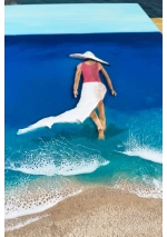 "Walks by the Sea" Painting 2
