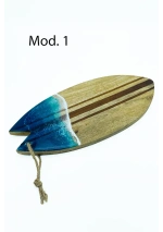 Large Surfing Cutting Board with waves mod1