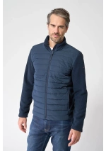 Chaqueta combinada Batela para hombre A2600 azul marino