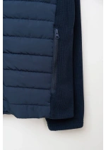 Chaqueta combinada Batela para hombre A2600 azul marino 3