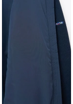 Chaqueta combinada Batela para hombre A2600 azul marino 5