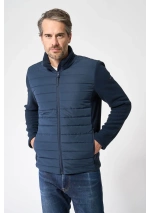 Chaqueta combinada Batela para hombre A2600 azul marino 7