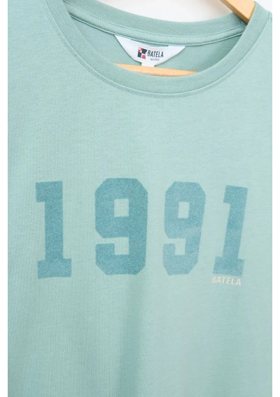 Camiseta Batela 1991 Manga Larga A2568 Blue Surf 2