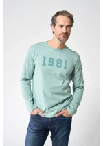 Batela 1991 Long Sleeve T-Shirt A2568 Blue surf
