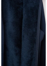 Batela Men's Jacket with Fur Lining A2573 navy blue 8