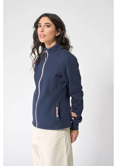 Batela Women's Winter Zip-Up Jacket A2554 navy blue 2