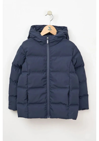 Batela Waterproof Kids Puffer Jacket C3156 navy blue