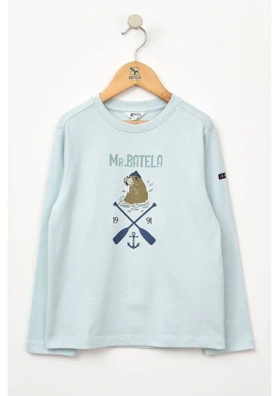 Batela Boys' Long-Sleeved T-Shirt "Mr. Batela" N1932 BD