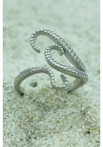 Anillo Tentáculos de Pulpo en Plata